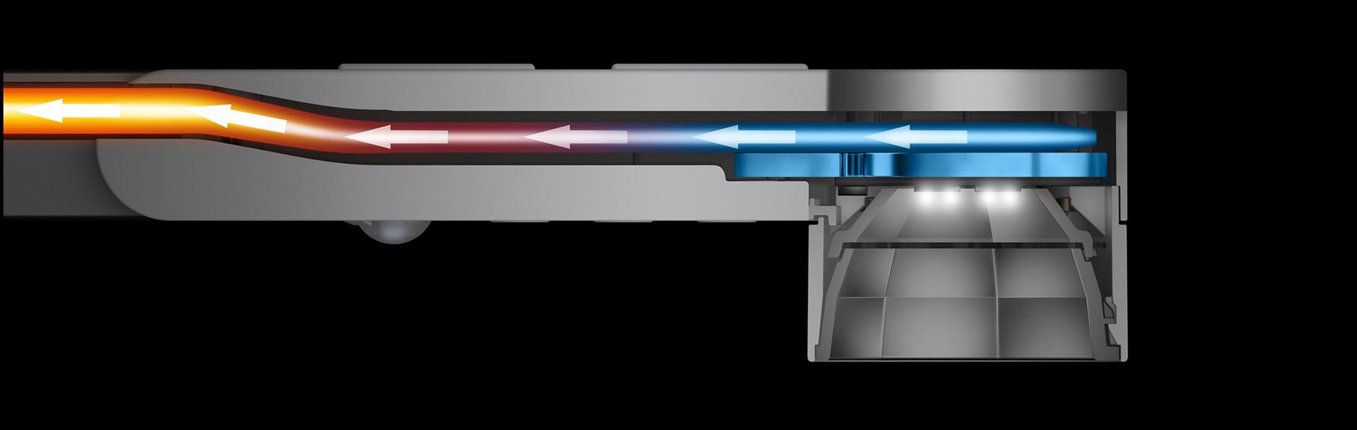 Graphic of Heat pipe cooling technology