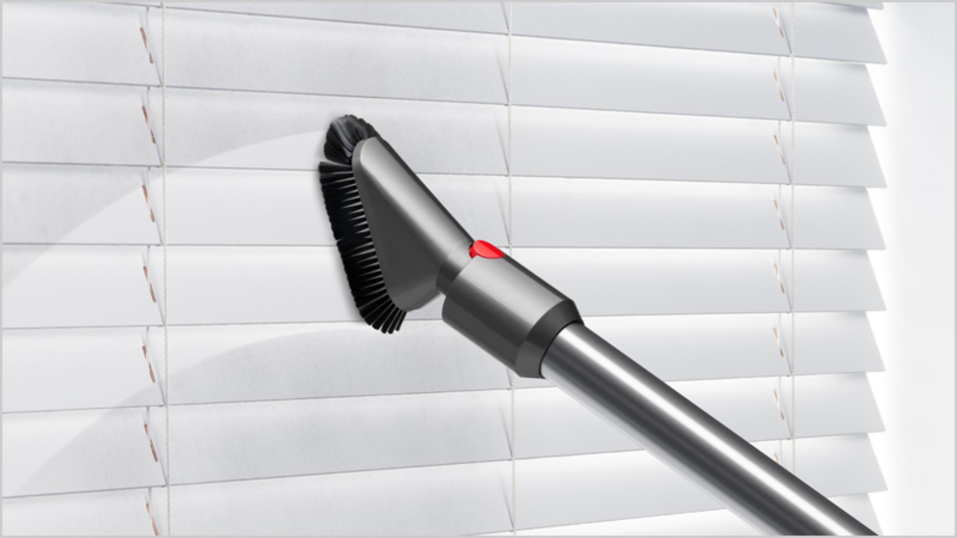 Dyson V15 Detect vacuum cleaning in handheld mode