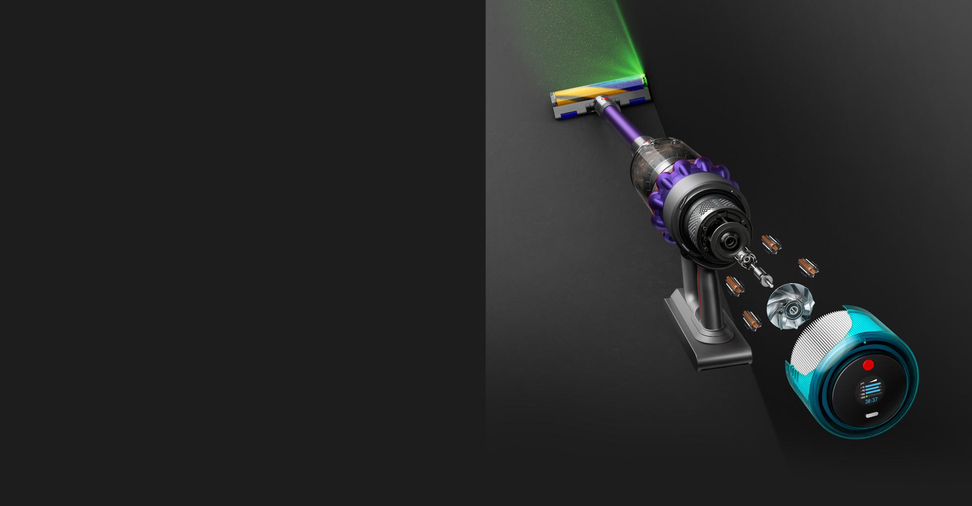 Dyson Gen5detect cordless vacuum cleaner.