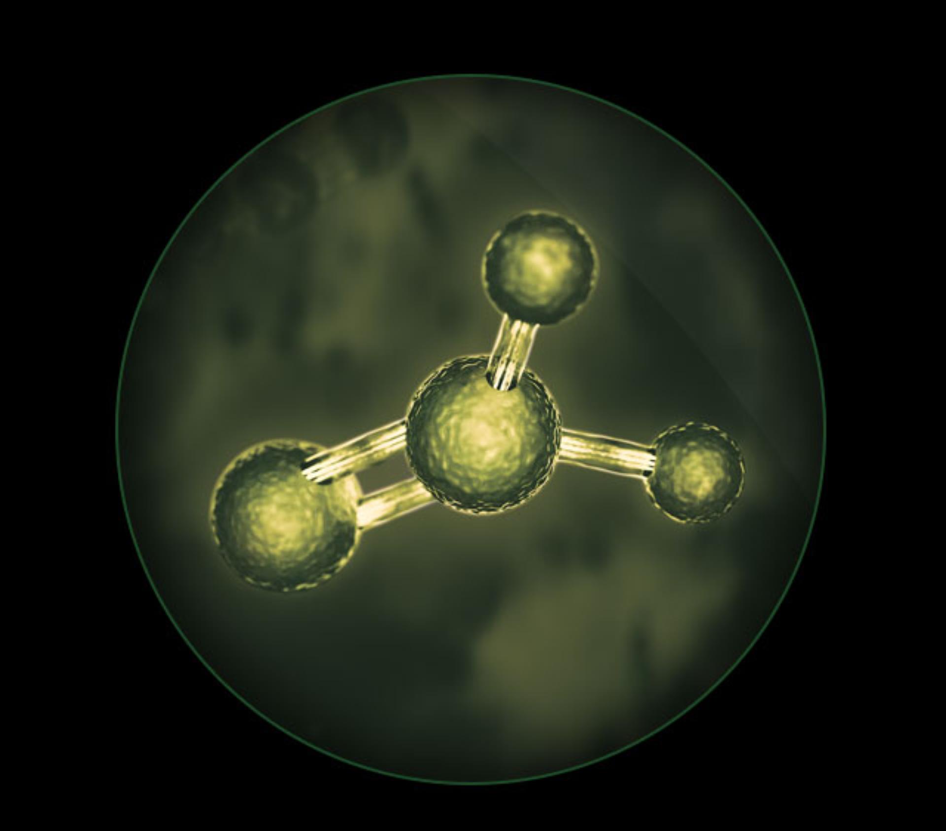 Formaldehyde molecule