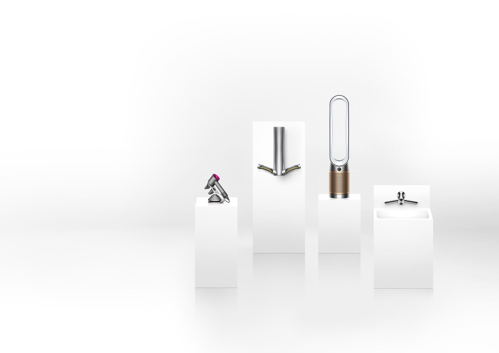 Photograph of the Dyson business range