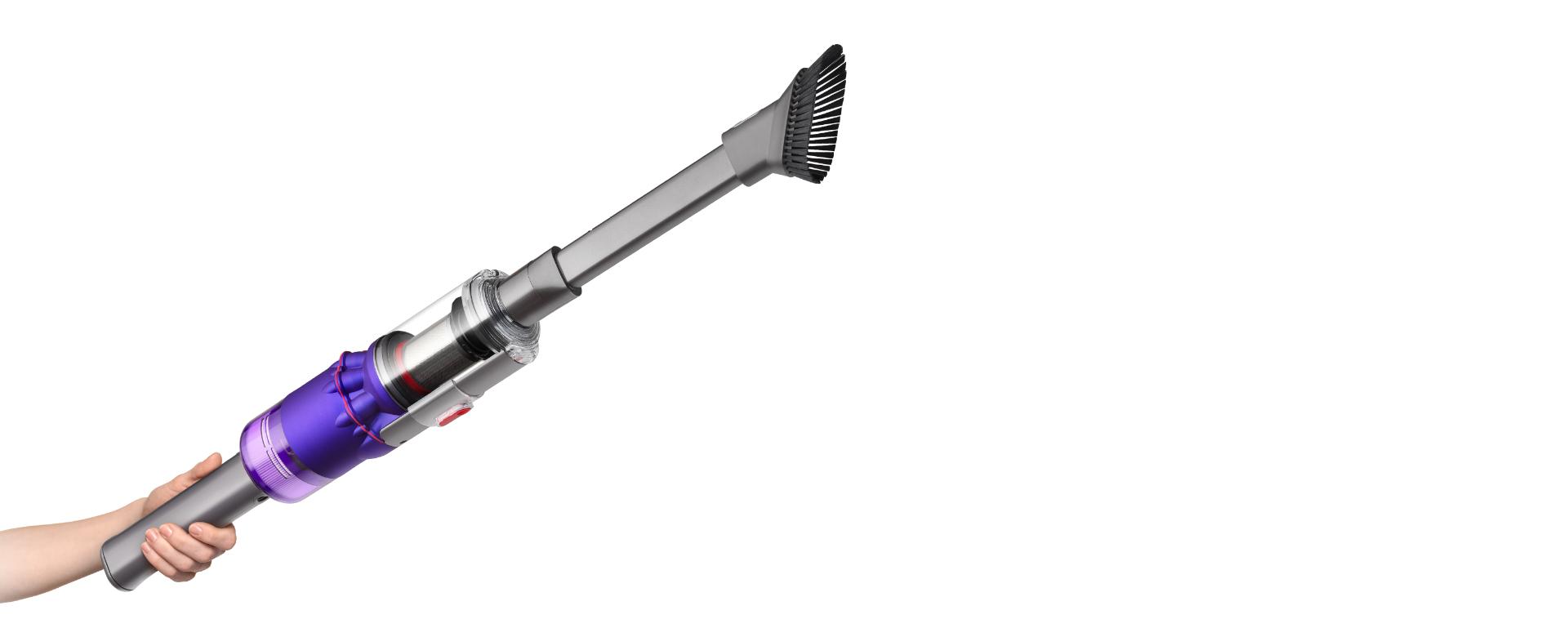 Dyson Omni-glide™ vacuum in handheld mode.