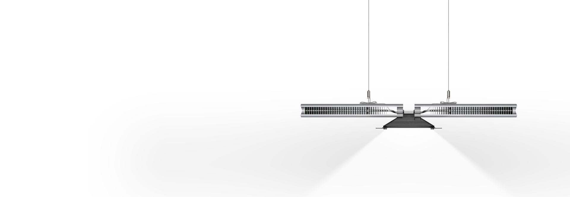 Dyson Cu-Beam Down suspended light