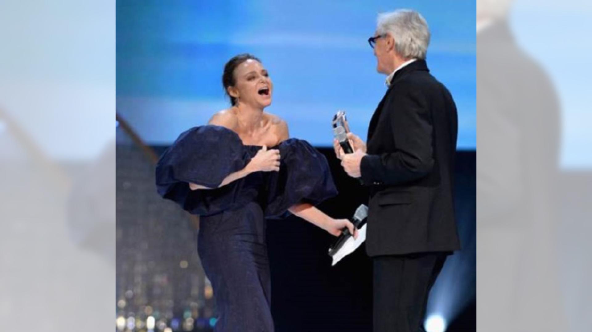 James Dyson and Stella McCartney, at the British Fashion Awards