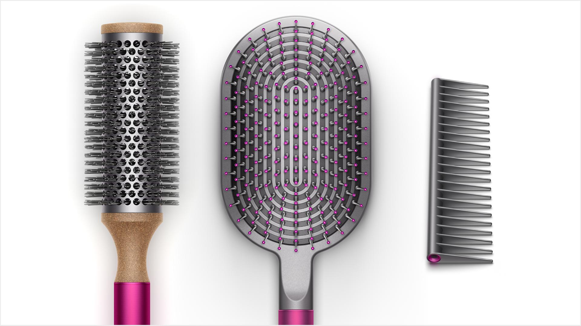 Dyson brushes and comb