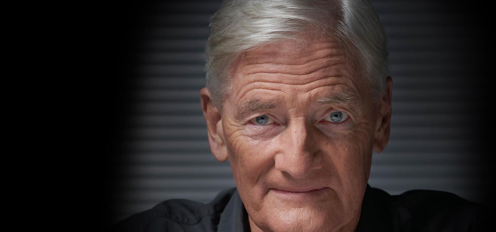 Close-up of James Dyson