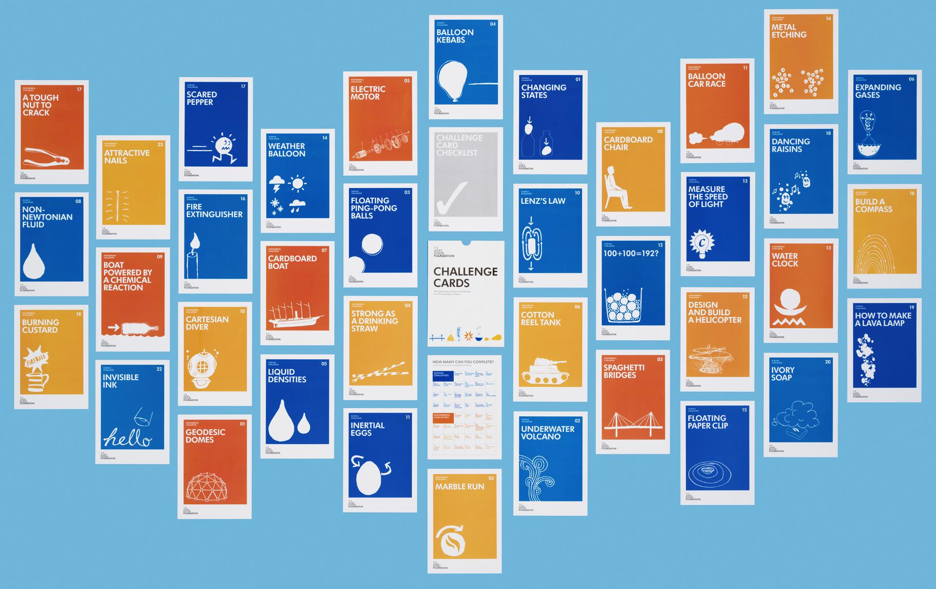 James Dyson Foundation Challenge Cards