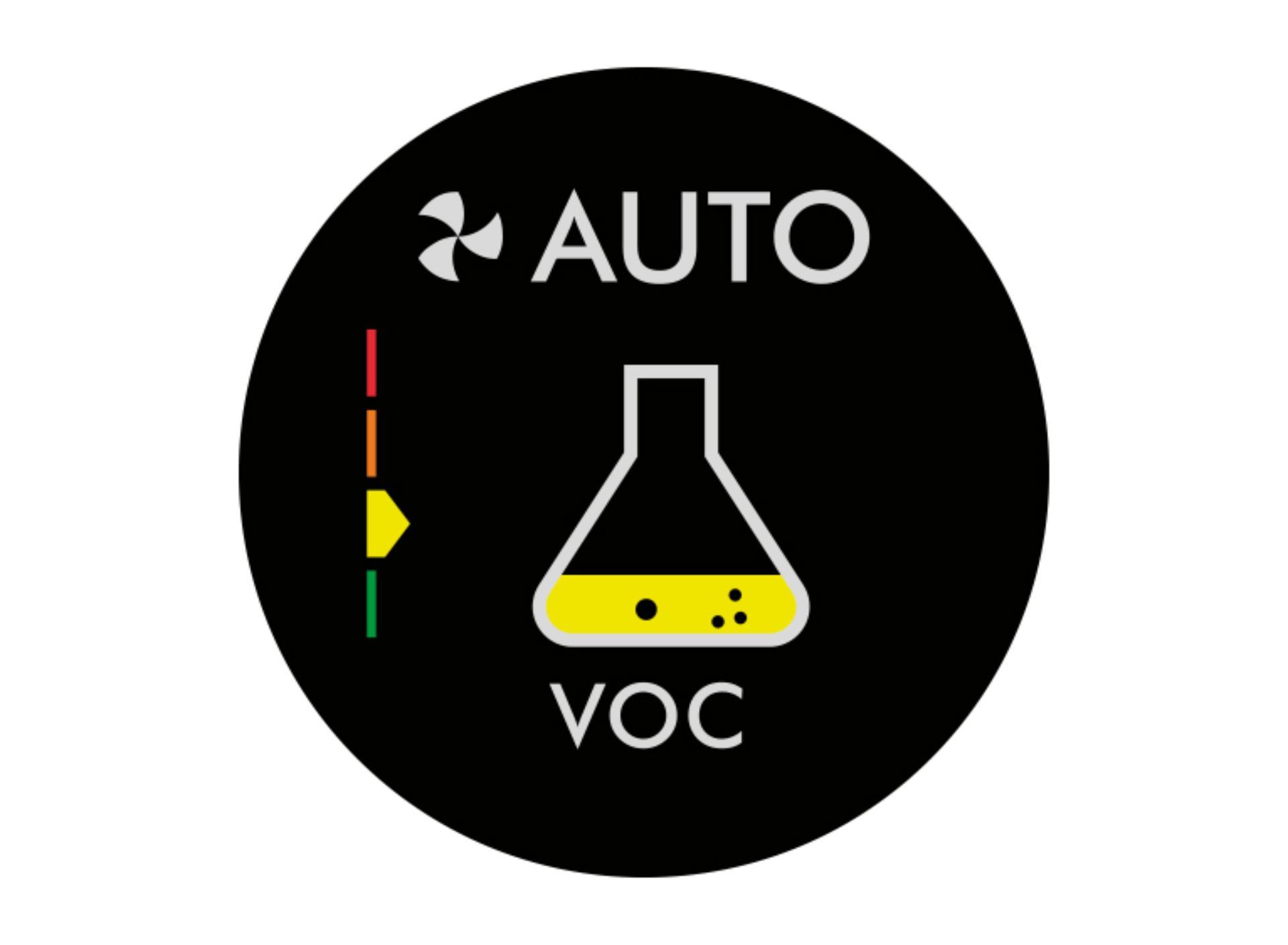 Pure Cool senses Volatile Organic Compounds