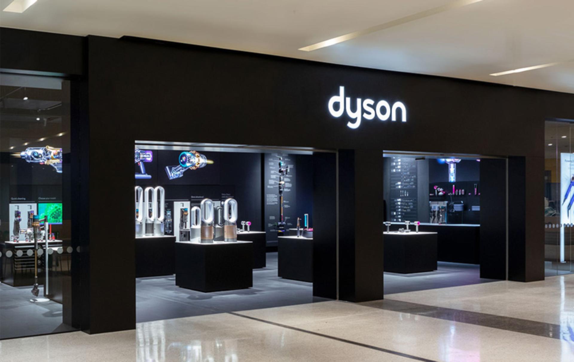 Exterior of Dyson Demo Store