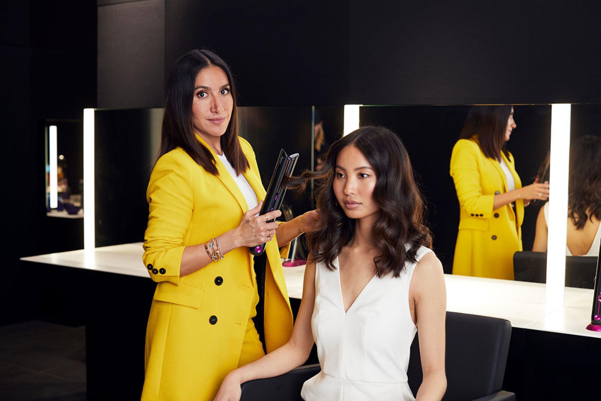 Dyson ambassadors reveal how to style hair at home