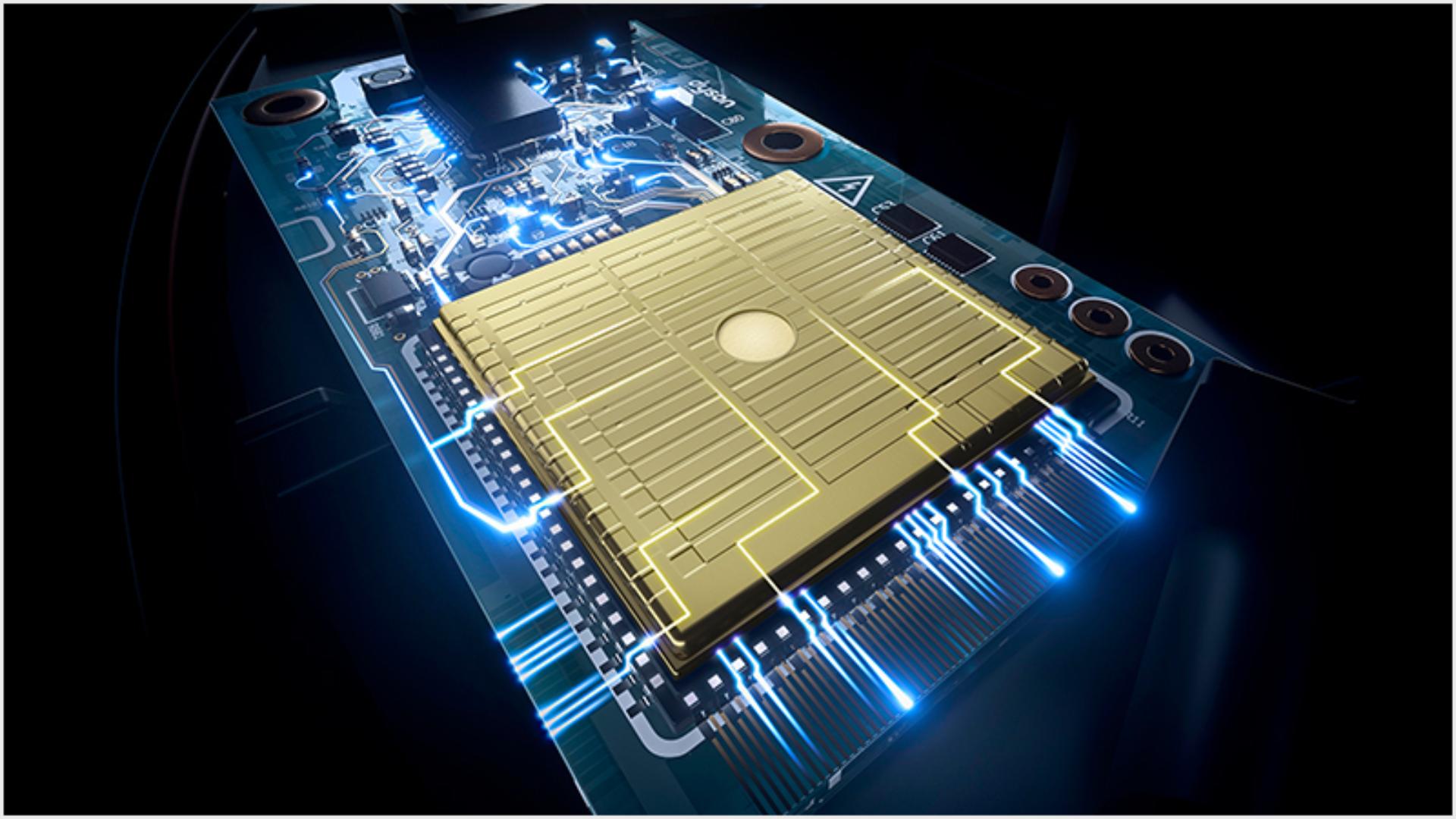 Close up of solid state formaldehyde sensor