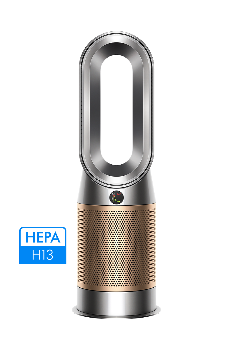 Dyson Purifier Hot+Cool™ Formaldehyde purifying fan heater HP09 (Nickel/Gold)