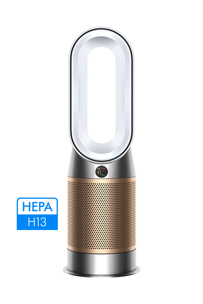 Dyson Purifier Hot+Cool™ Formaldehyde purifying fan heater HP09 (White/Gold)